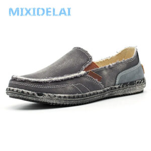 Canvas Moccasin Loafers: Classic Slip-On Casual Shoes