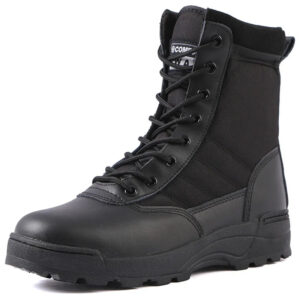 Tactical Military Boots for Men: Special Force Desert Combat Army Outdoor Hiking Ankle Shoes